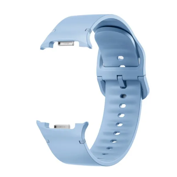SILICONE Vymeniteľný remienok pre Samsung Galaxy Watch8 / Watch8 Classic svetlomodrý