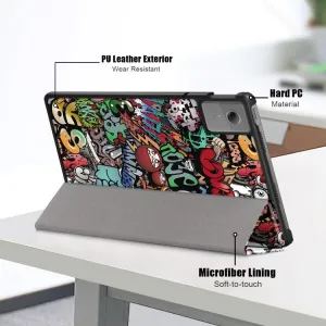 ART Zaklápacie puzdro pre Lenovo Idea Tab 11 / Tab K11 Gen2 GRAFFITI
