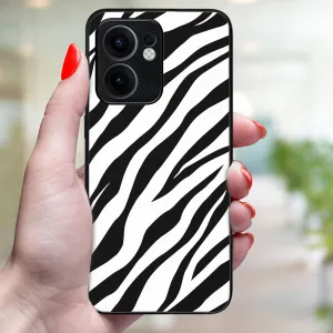 MY ART Ochranný kryt pre Oppo Reno13 F 5G / Reno13 FS 5G ZEBRA (237)
