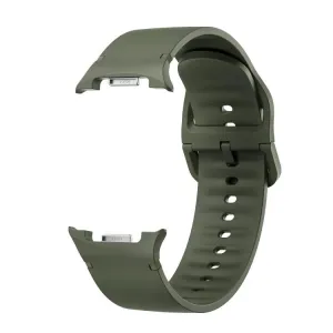 SILICONE Vymeniteľný remienok pre Samsung Galaxy Watch8 / Watch8 Classic tmavozelený
