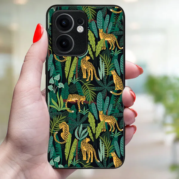 MY ART Ochranný kryt pre Oppo Reno13 F 5G / Reno13 FS 5G LEOPARD (239)