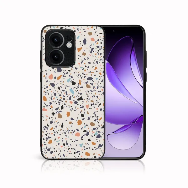 MY ART Ochranný kryt pre Oppo Reno13 F 5G / Reno13 FS 5G BEIGE TERRAZZO (162)