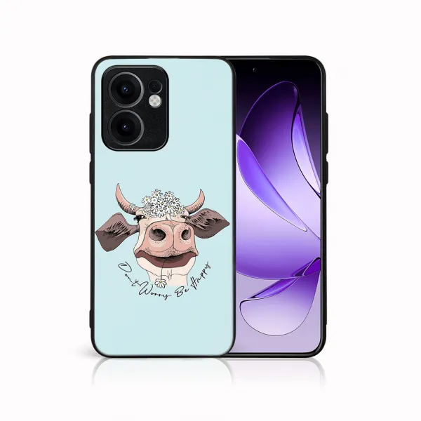 MY ART Ochranný kryt pre Oppo Reno13 F 5G / Reno13 FS 5G HAPPY COW (181)