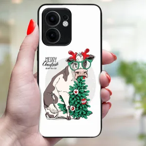 MY ART Kryt s vianočným dizajnom Oppo Reno13 F 5G / Reno13 FS 5G MERRY CHRISTMAS (074)