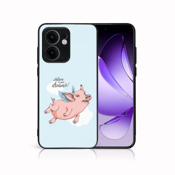 MY ART Ochranný kryt pre Oppo Reno13 F 5G / Reno13 FS 5G PIG (186)