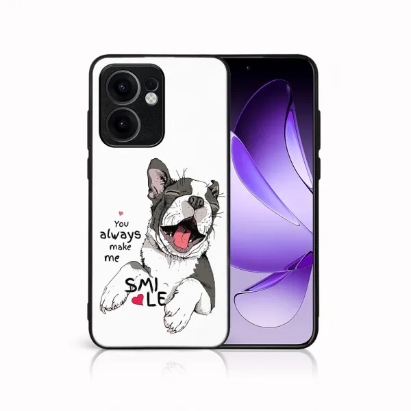 MY ART Ochranný kryt pre Oppo Reno13 F 5G / Reno13 FS 5G SMILE (189)