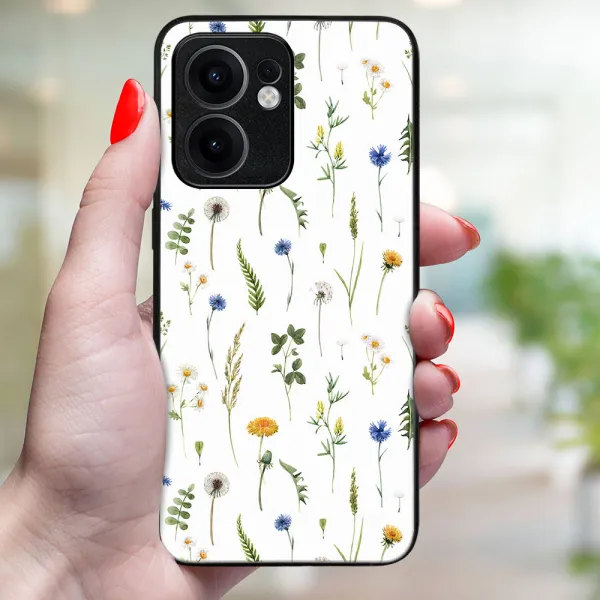 MY ART Ochranný kryt pre Oppo Reno13 F 5G / Reno13 FS 5G WILDFLOWER (153)