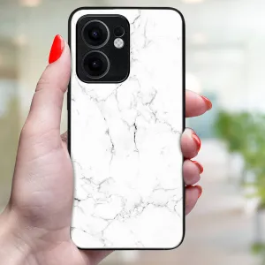 MY ART Ochranný kryt pre Oppo Reno13 F 5G / Reno13 FS 5G WHITE MARBLE (144)