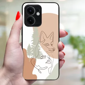 MY ART Ochranný kryt pre Oppo Reno13 F 5G / Reno13 FS 5G FOX (191)