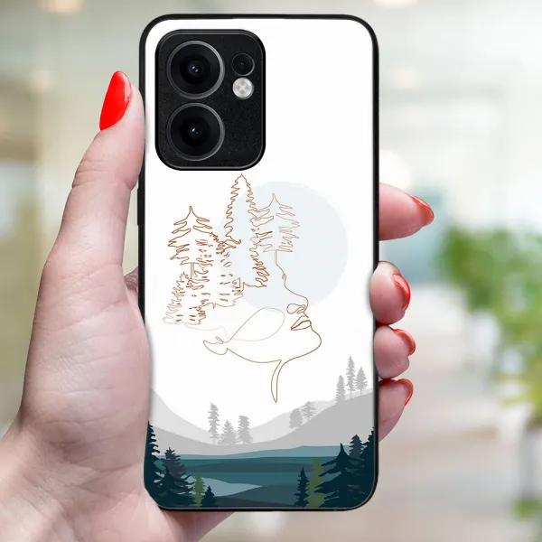 MY ART Ochranný kryt pre Oppo Reno13 F 5G / Reno13 FS 5G LAKE (192)