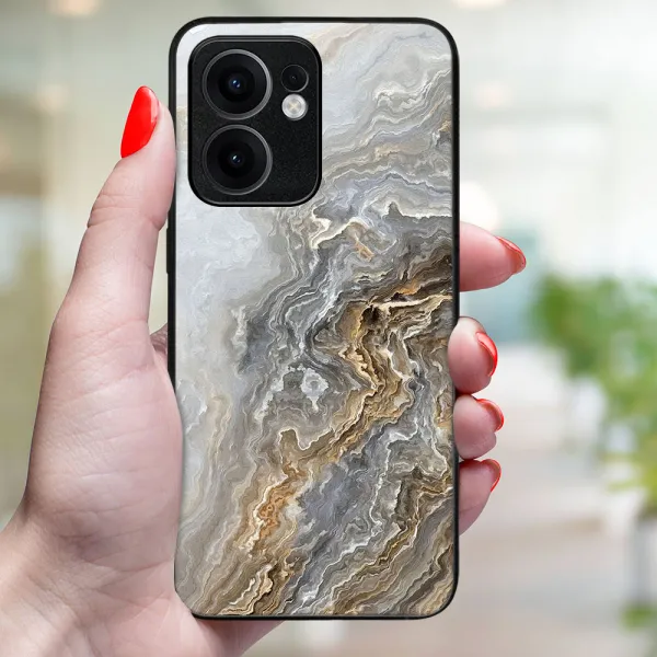 MY ART Ochranný kryt pre Oppo Reno13 F 5G / Reno13 FS 5G BEIGE (151)