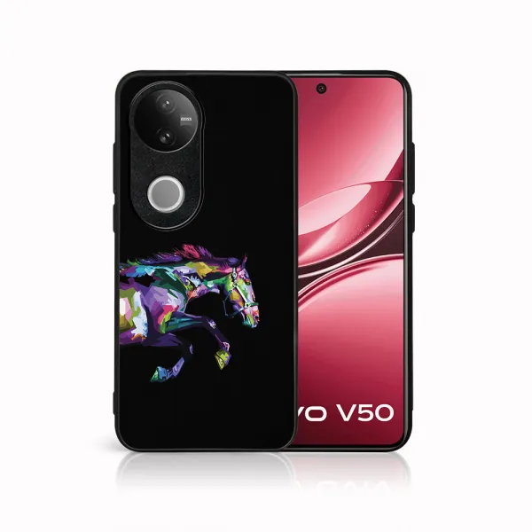 MY ART Ochranný kryt pre Vivo V50 5G HORSE (249)