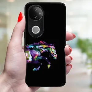 MY ART Ochranný kryt pre Vivo V50 5G HORSE (249)