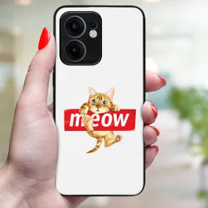 MY ART Ochranný kryt pre Oppo Reno13 F 5G / Reno13 FS 5G MEOW (183)