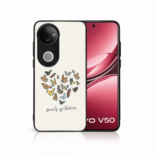 MY ART Ochranný kryt pre Vivo V50 5G BUTTERFLIES (240)