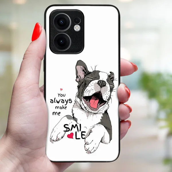 MY ART Ochranný kryt pre Oppo Reno13 F 5G / Reno13 FS 5G SMILE (189)