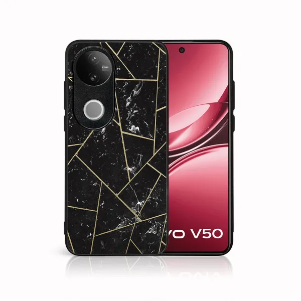 MY ART Ochranný kryt pre Vivo V50 5G POLYGONAL (150)