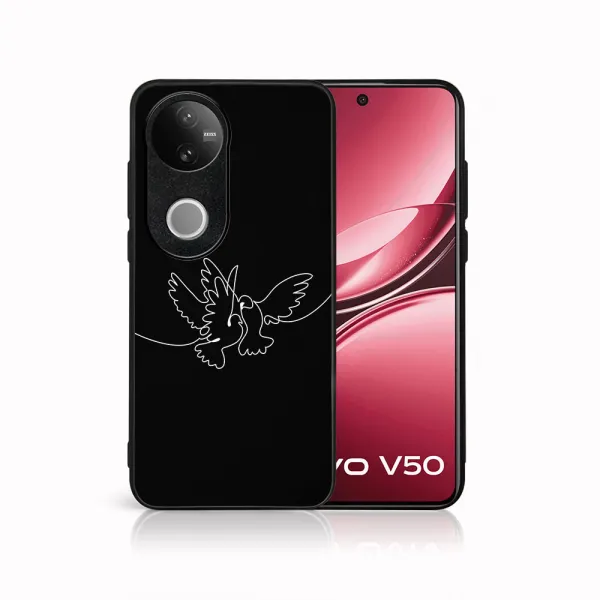 MY ART Ochranný kryt pre Vivo V50 5G WHITE DOVE (195)