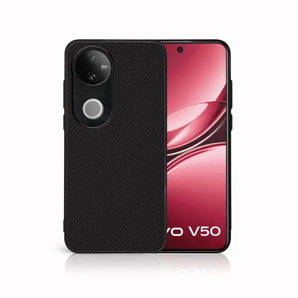 MY ART Ochranný kryt pre Vivo V50 5G CARBON (231)