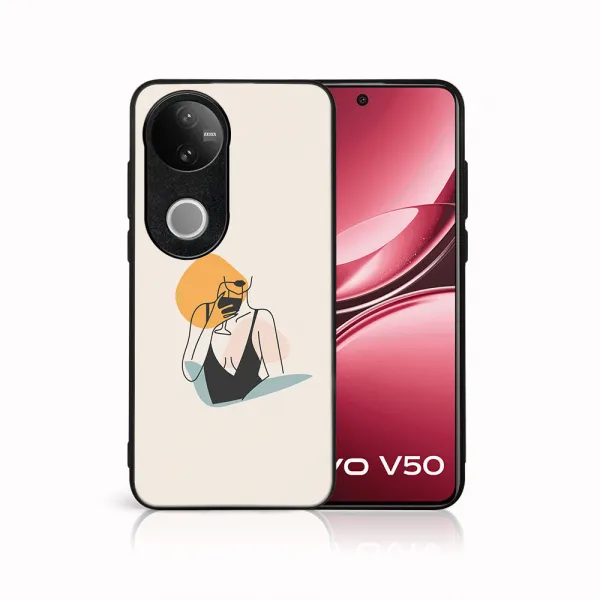 MY ART Ochranný kryt pre Vivo V50 5G WOMAN (197)