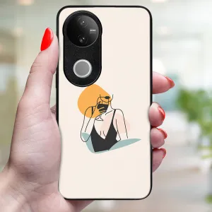 MY ART Ochranný kryt pre Vivo V50 5G WOMAN (197)