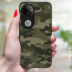 MY ART Ochranný kryt pre Vivo V50 5G GREEN CAMO (235)