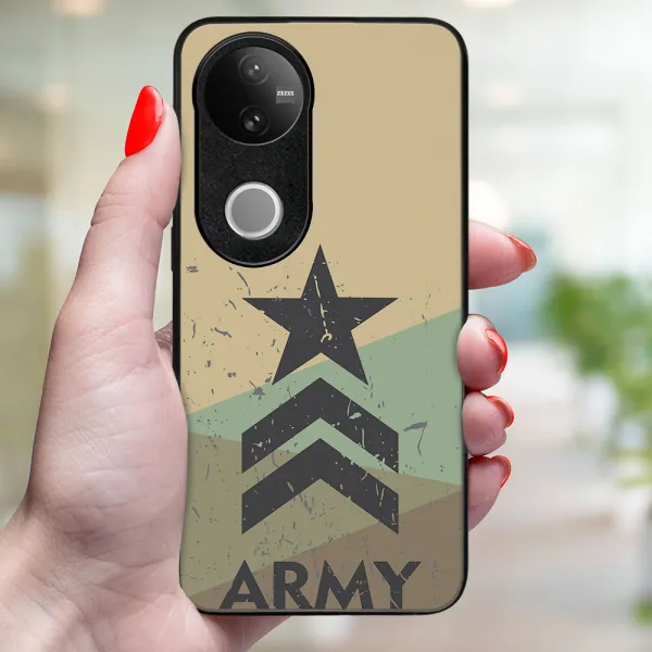 MY ART Ochranný kryt pre Vivo V50 5G ARMY (236)