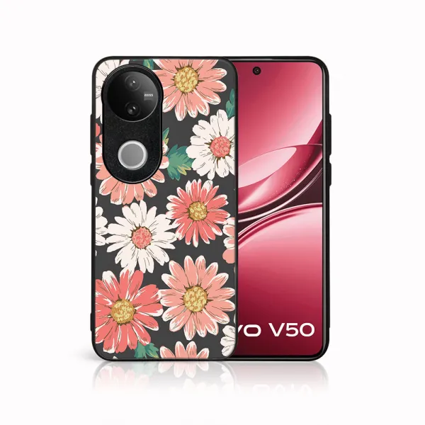 MY ART Ochranný kryt pre Vivo V50 5G DAISY (161)