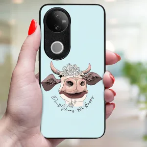 MY ART Ochranný kryt pre Vivo V50 5G HAPPY COW (181)