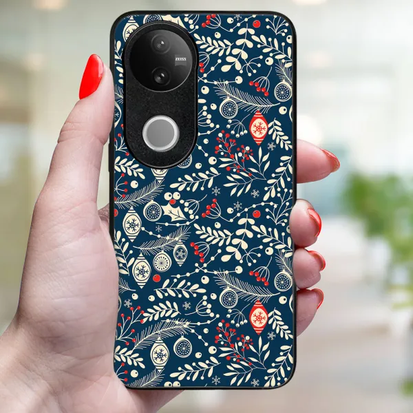 MY ART Kryt s vianočným dizajnom Vivo V50 5G MISTLETOE (070)