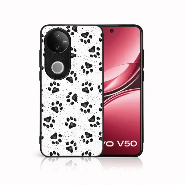 MY ART Ochranný kryt pre Vivo V50 5G PAWS (185)