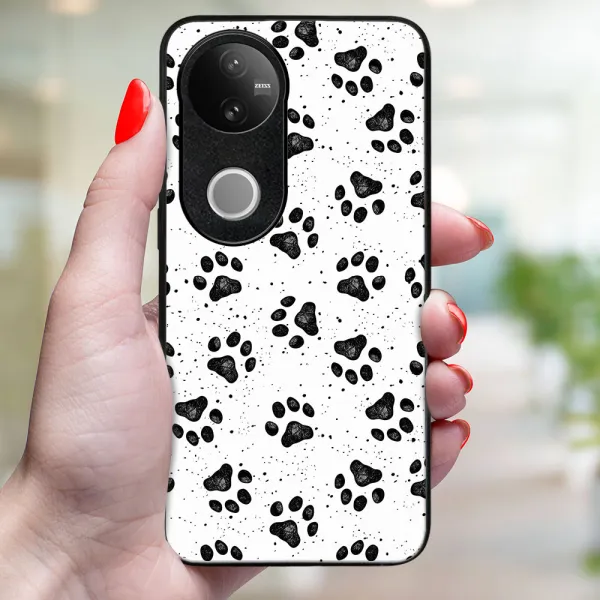 MY ART Ochranný kryt pre Vivo V50 5G PAWS (185)
