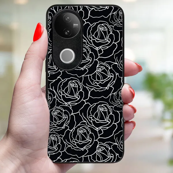 MY ART Ochranný kryt pre Vivo V50 5G ROSES (172)