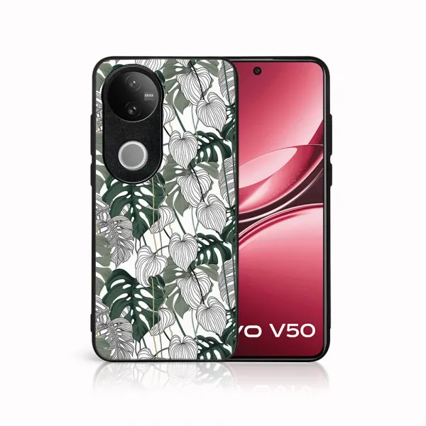 MY ART Ochranný kryt pre Vivo V50 5G LEAF (175)