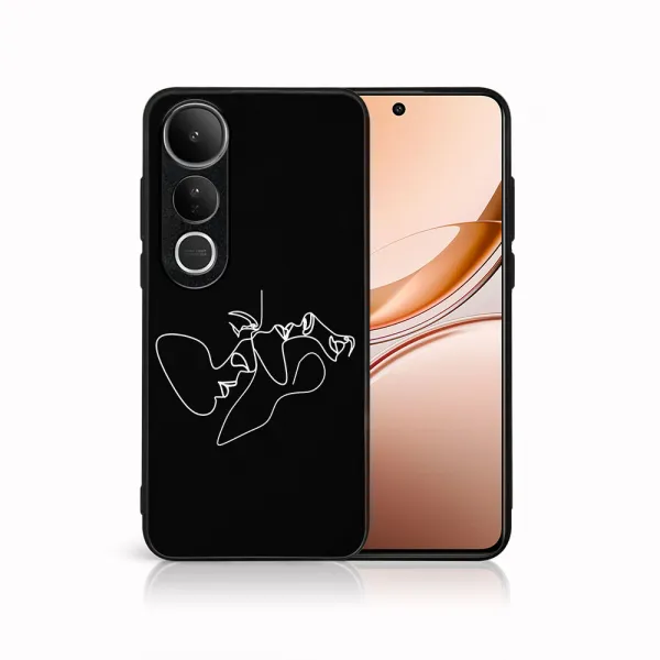 MY ART Ochranný kryt pre Vivo V50 Lite FACES (196)