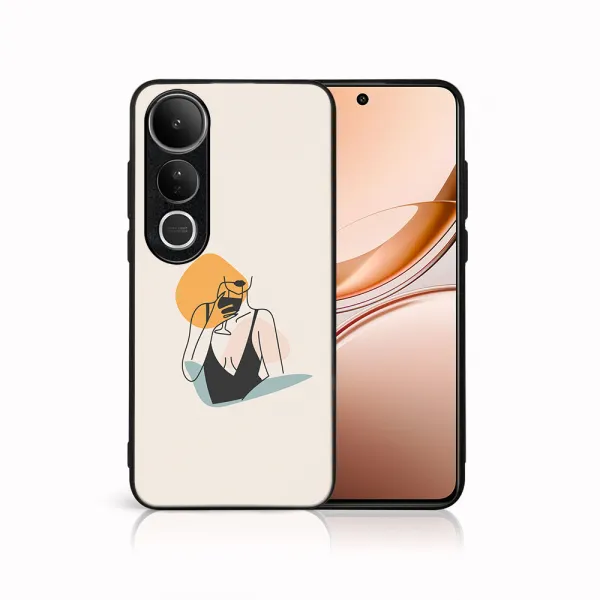 MY ART Ochranný kryt pre Vivo V50 Lite WOMAN (197)