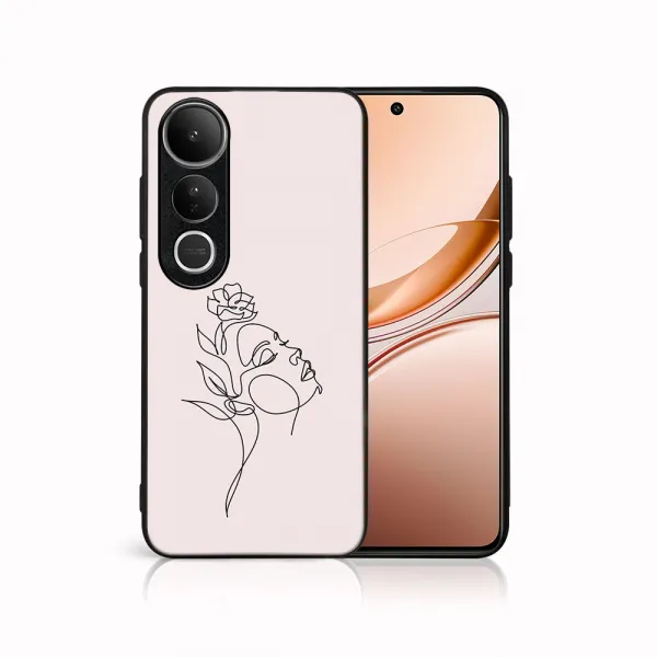 MY ART Ochranný kryt pre Vivo V50 Lite ROSE GIRL (198)