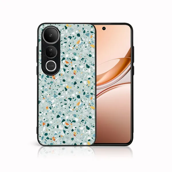 MY ART Ochranný kryt pre Vivo V50 Lite BLUE TERRAZZO (164)