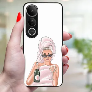 MY ART Ochranný kryt pre Vivo V50 Lite CHAMPAGNE (134)