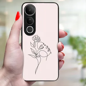 MY ART Ochranný kryt pre Vivo V50 Lite ROSE GIRL (198)