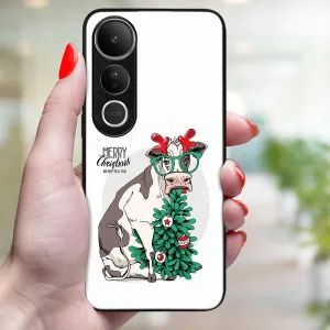 MY ART Kryt s vianočným dizajnom Vivo V50 Lite MERRY CHRISTMAS (074)