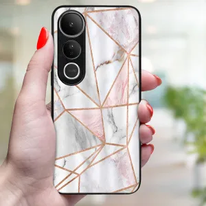 MY ART Ochranný kryt pre Vivo V50 Lite PINK MARBLE (143)