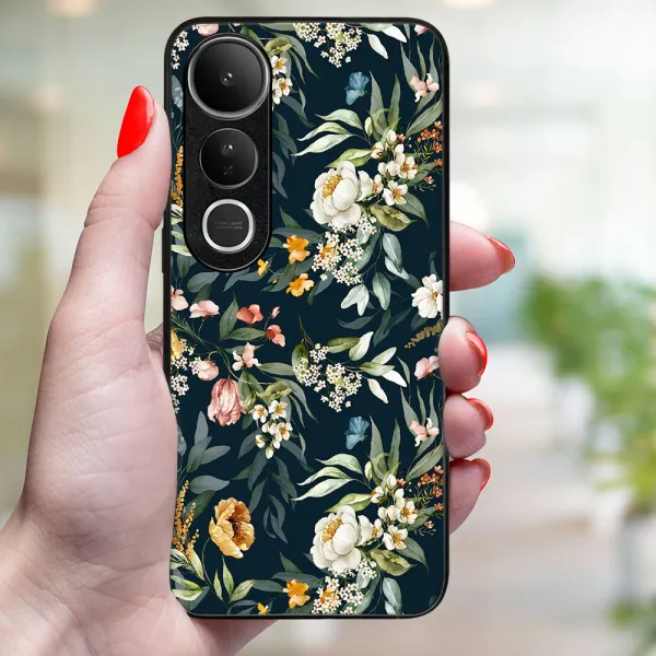 MY ART Ochranný kryt pre Vivo V50 Lite FLORAL (158)