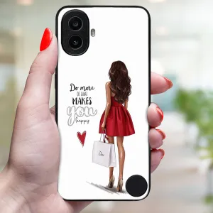 MY ART Ochranný kryt pre CMF Phone 1 RED DRESS (137)
