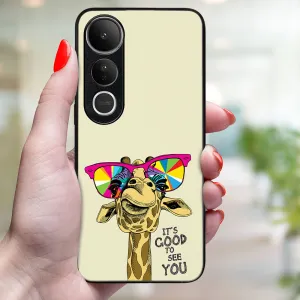 MY ART Ochranný kryt pre Vivo V50 Lite GIRAFFE (180)