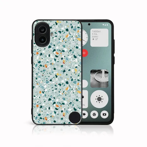 MY ART Ochranný kryt pre CMF Phone 1 BLUE TERRAZZO (164)