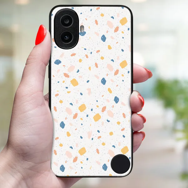 MY ART Ochranný kryt pre CMF Phone 1 ORANGE TERRAZZO (165)