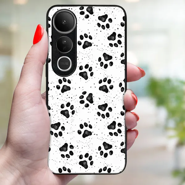 MY ART Ochranný kryt pre Vivo V50 Lite PAWS (185)