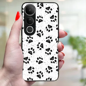 MY ART Ochranný kryt pre Vivo V50 Lite PAWS (185)