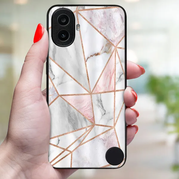 MY ART Ochranný kryt pre CMF Phone 1 PINK MARBLE (143)
